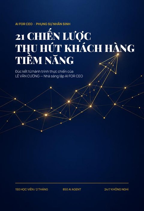 Bìa sách 21 Chiến Lược Thu Hút Khách Hàng Tiềm Năng